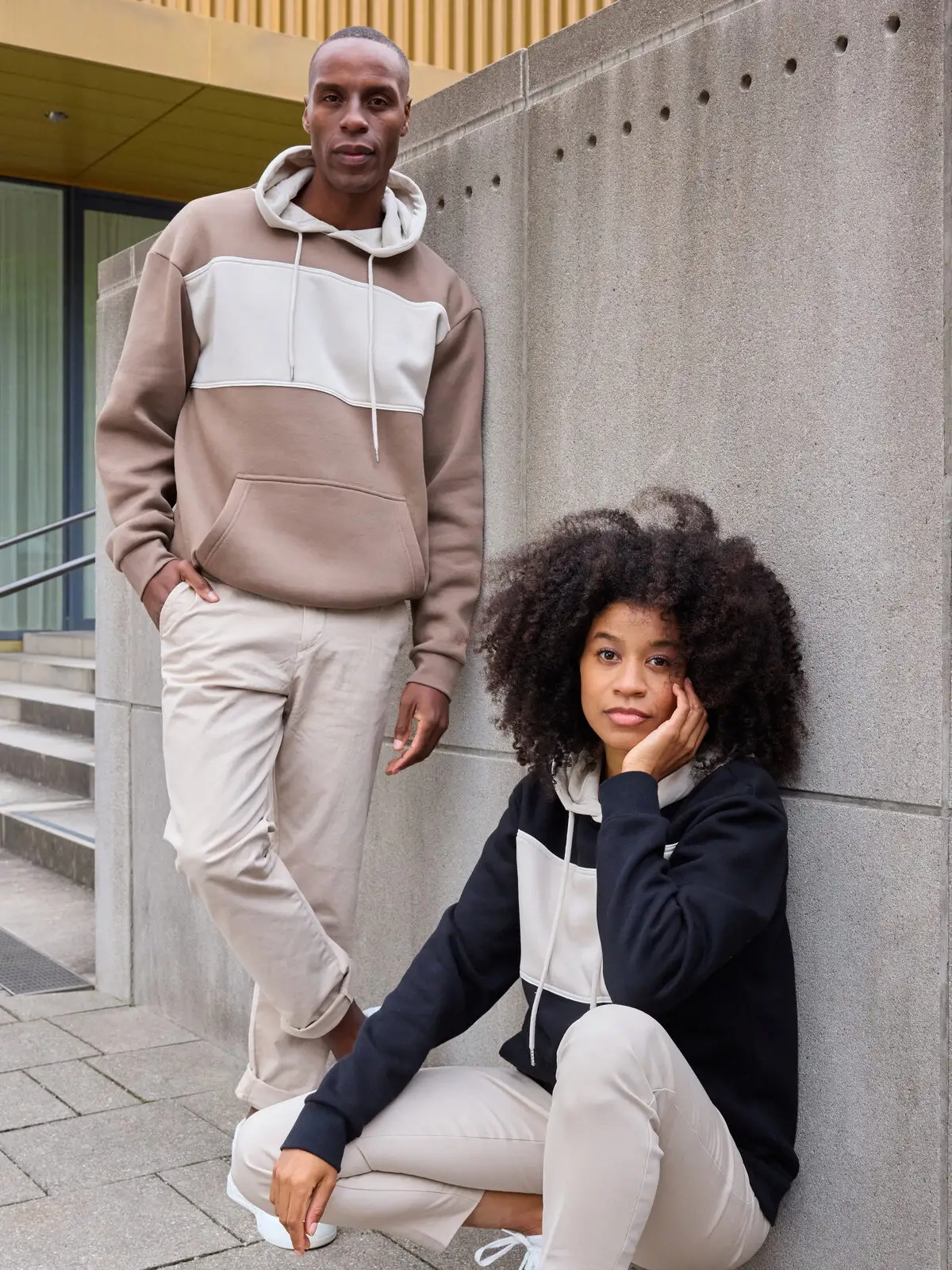 Immagine Sweat-Hoody colour-block UNISEX