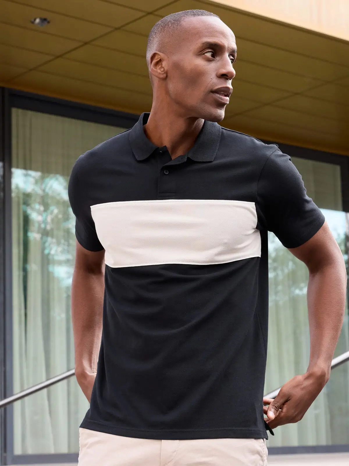 Immagine Polo colour-block UNISEX