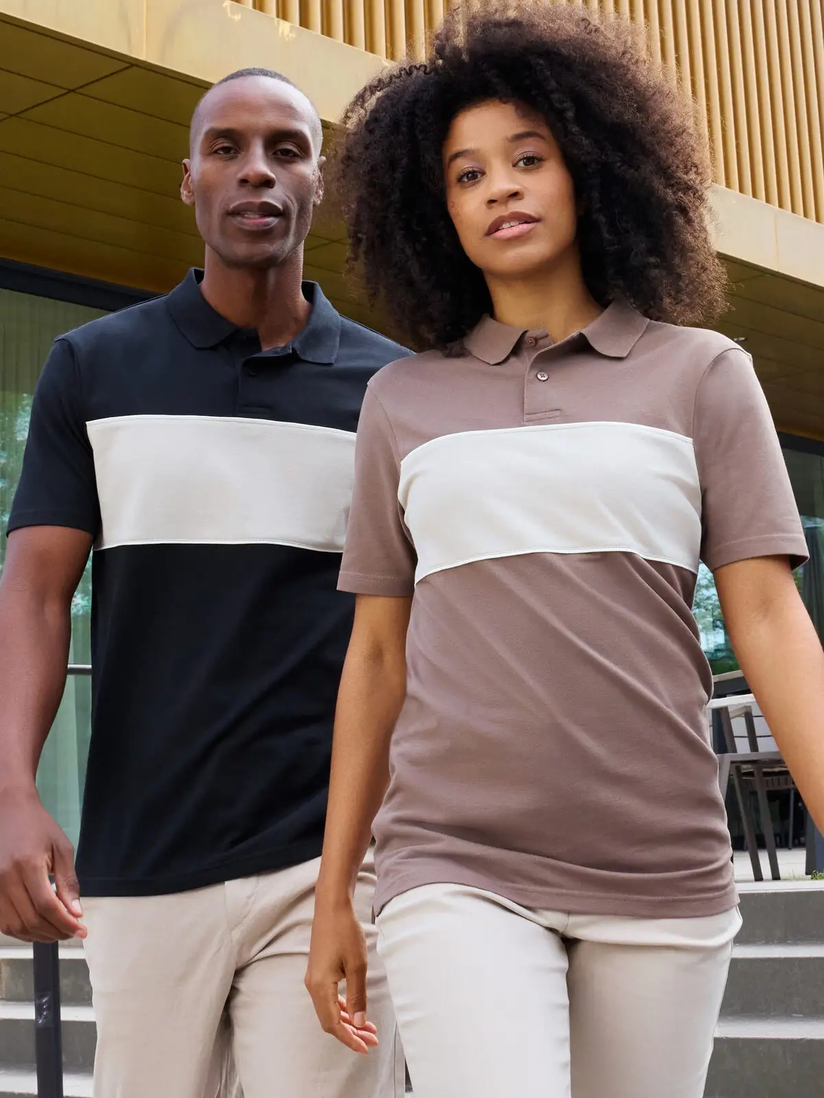 Immagine Polo colour-block UNISEX