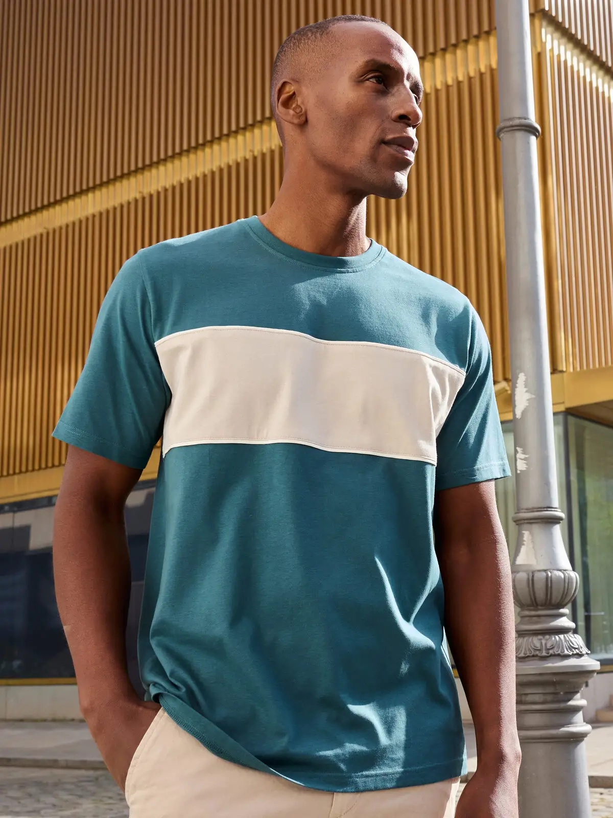 Immagine T-Shirt colour-block UNISEX