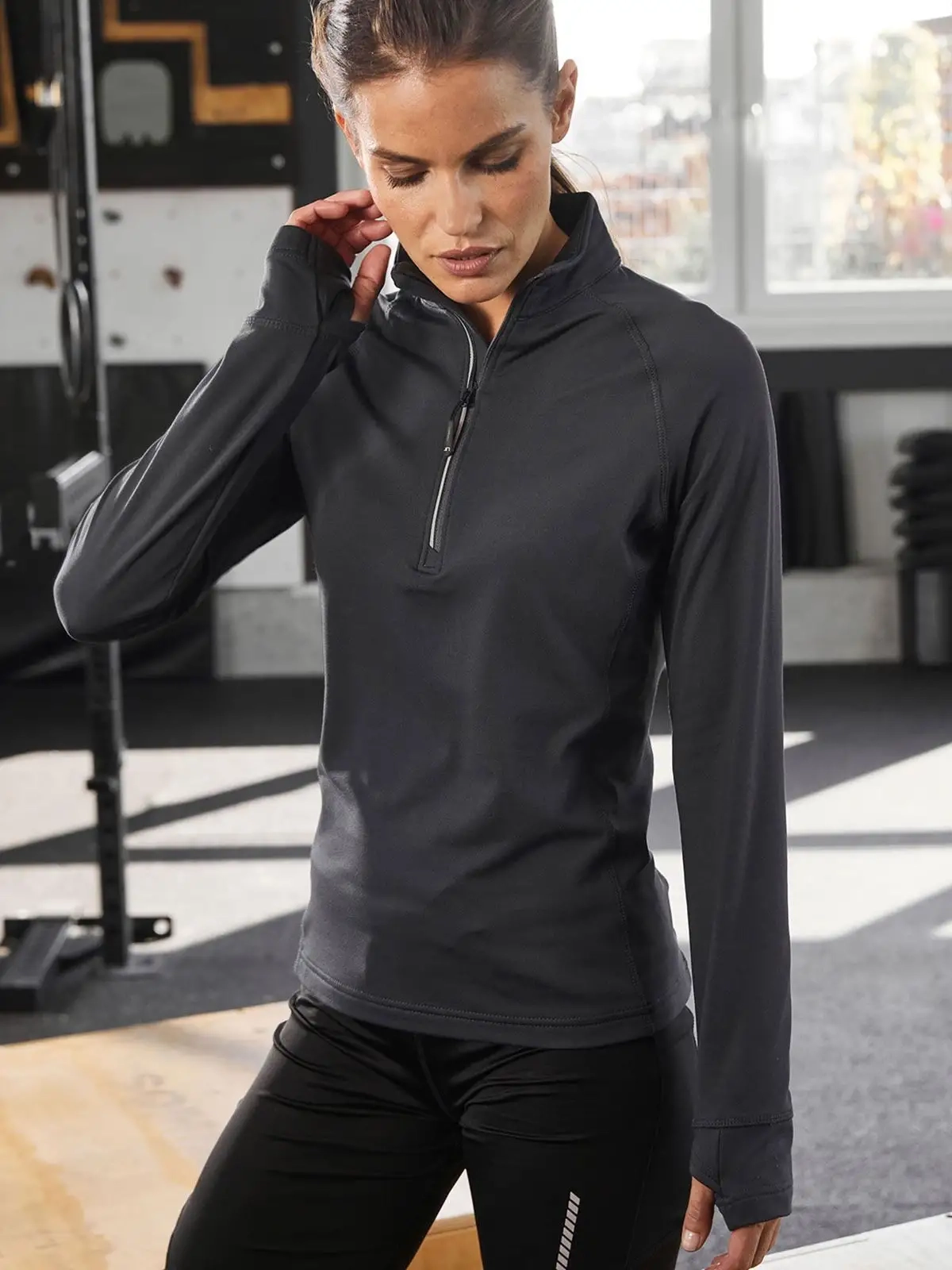 Immagine Ladies' Sports Shirt Halfzip