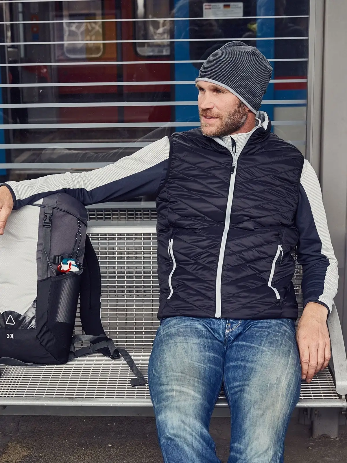 Immagine Men's Structure Fleece Jacket