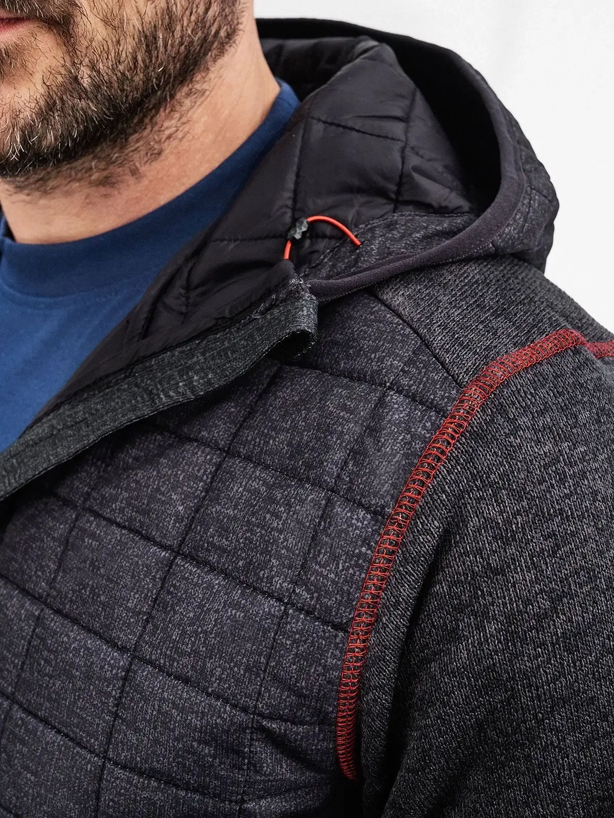 Immagine Men's Knitted Hybrid Jacket