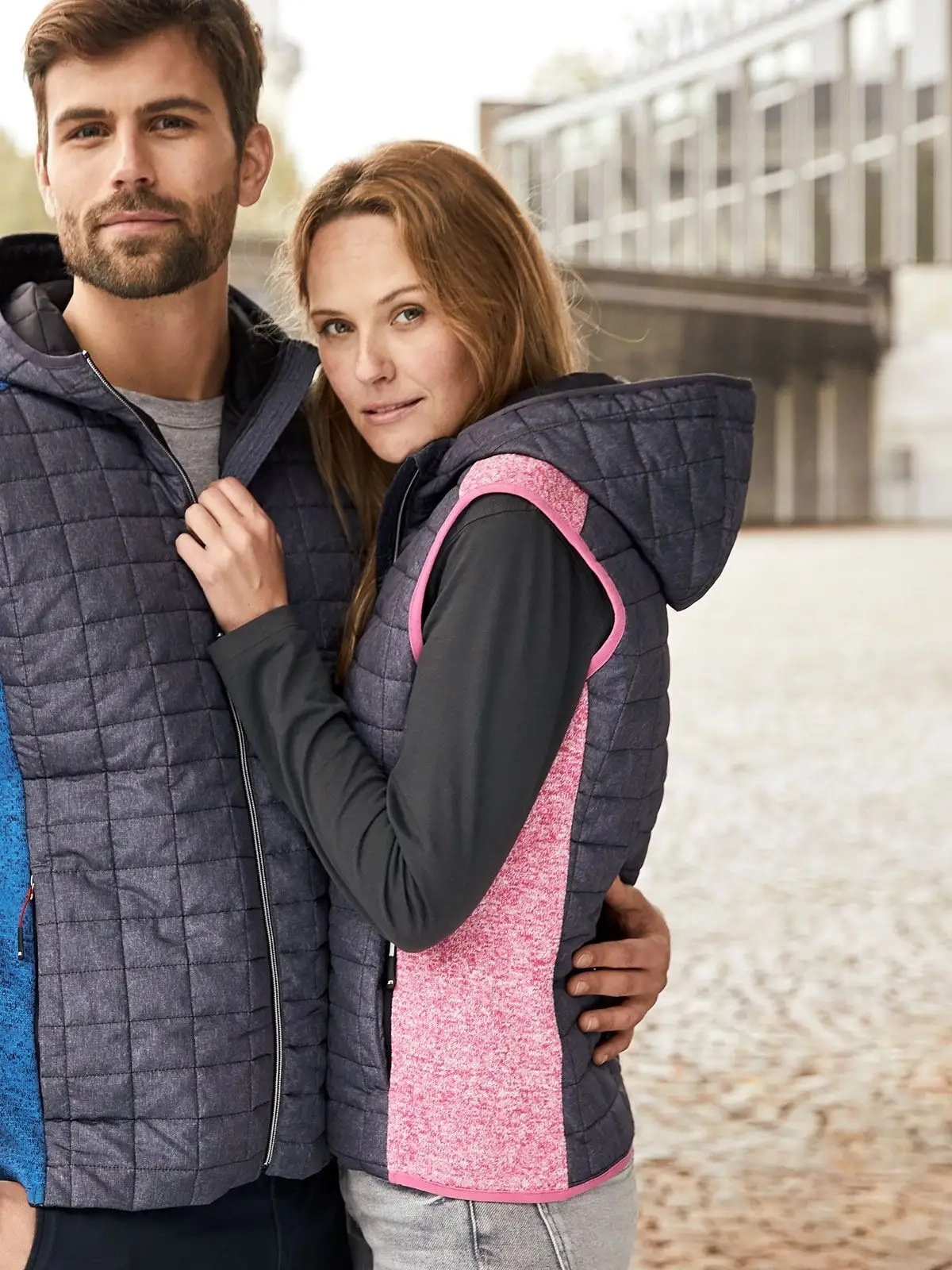 Immagine Ladies' Knitted Hybrid Vest