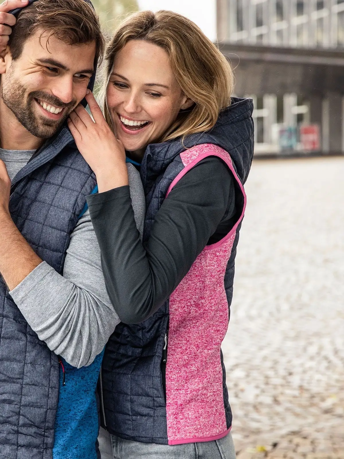 Immagine Ladies' Knitted Hybrid Vest