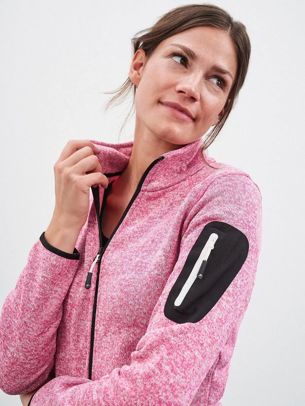 Immagine Ladies' Knitted Fleece Jacket