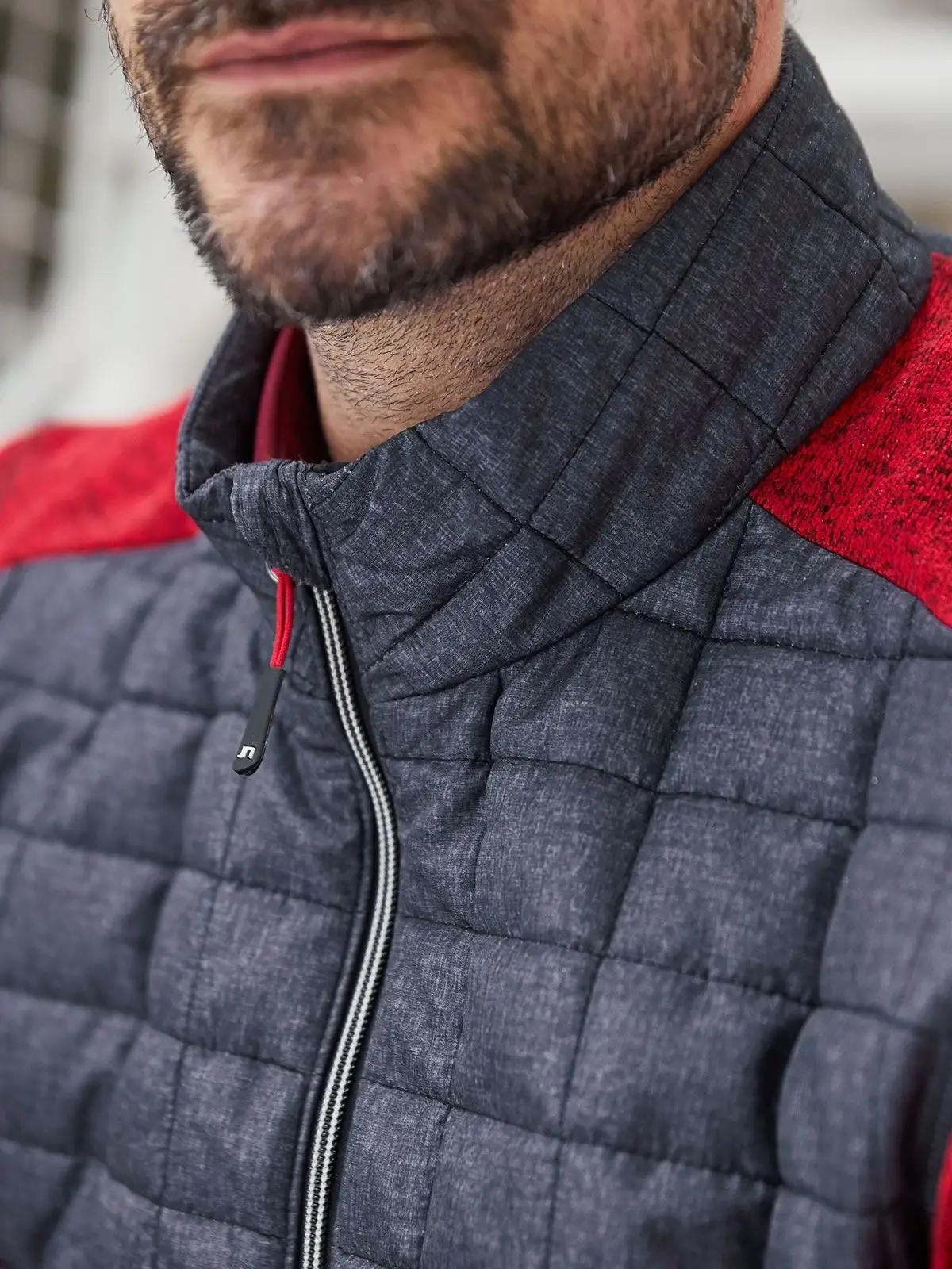 Immagine Men's Knitted Hybrid Jacket