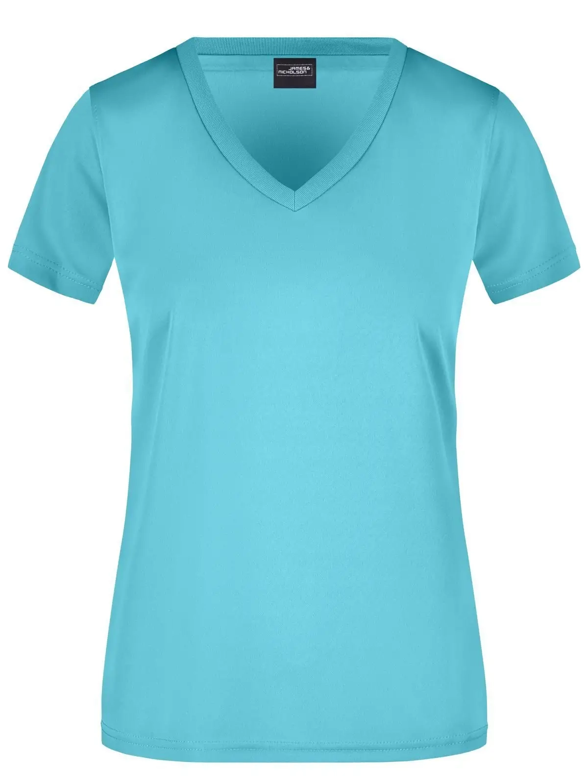 Immagine T-shirt donna a V Active-V JAMES & NICHOLSON