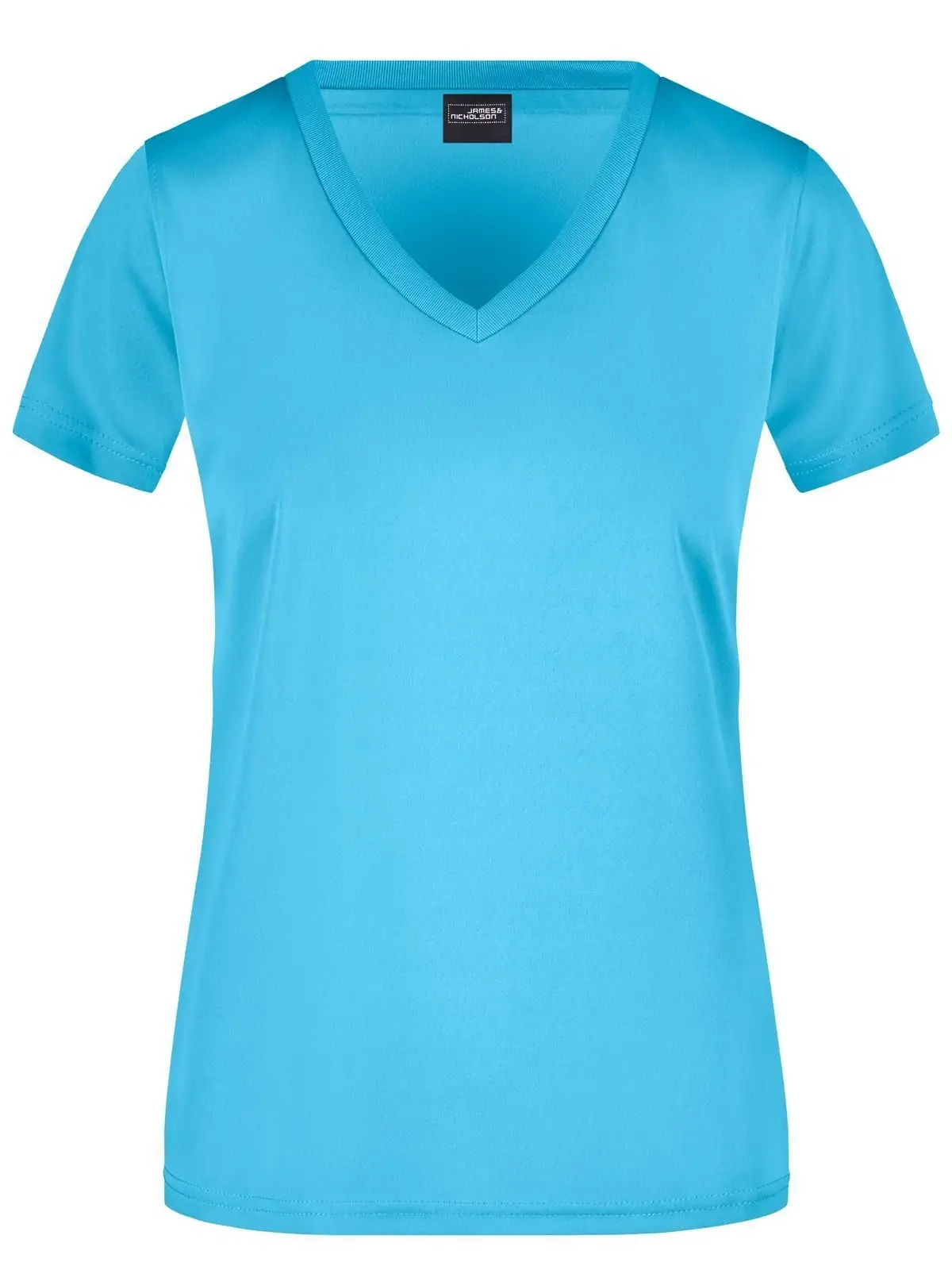 Immagine T-shirt donna a V Active-V JAMES & NICHOLSON