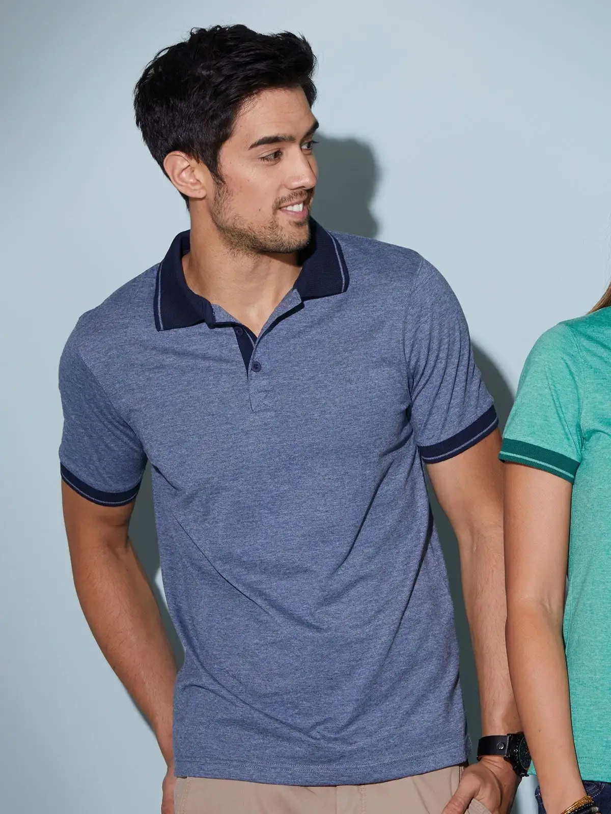 Immagine Men's Heather Polo