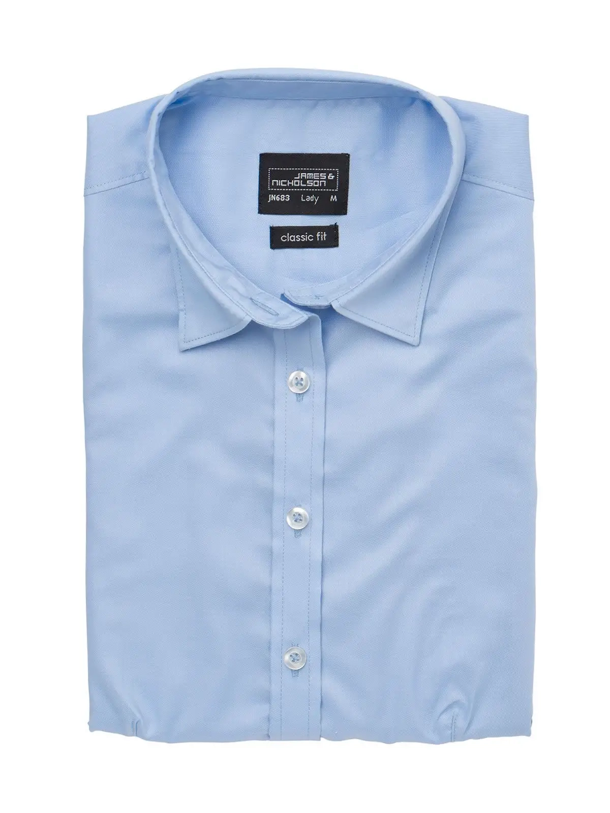 Immagine Ladies' Shirt Shortsleeve Micro-Twill