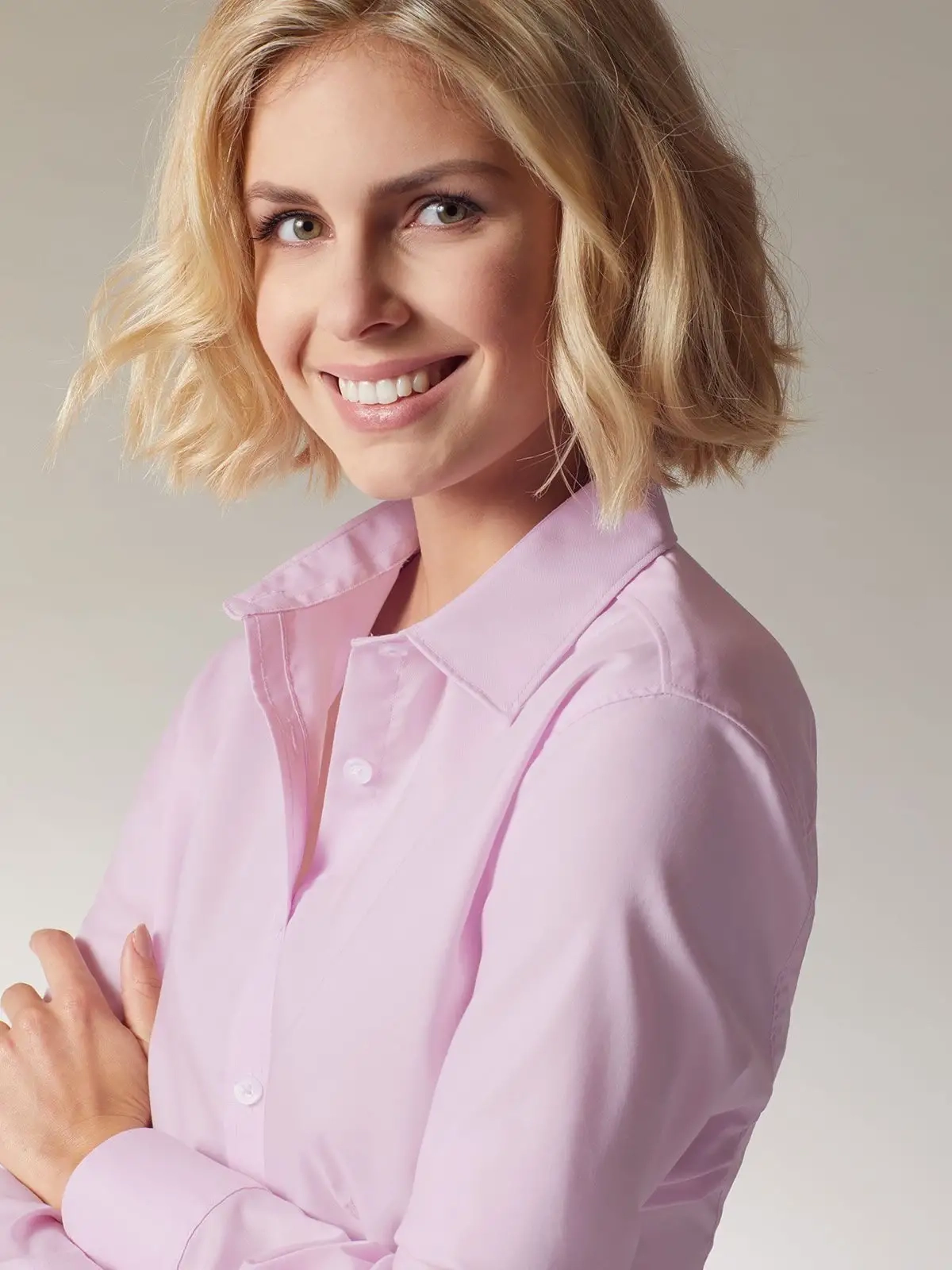 Immagine Ladies' Shirt Longsleeve Micro-Twill