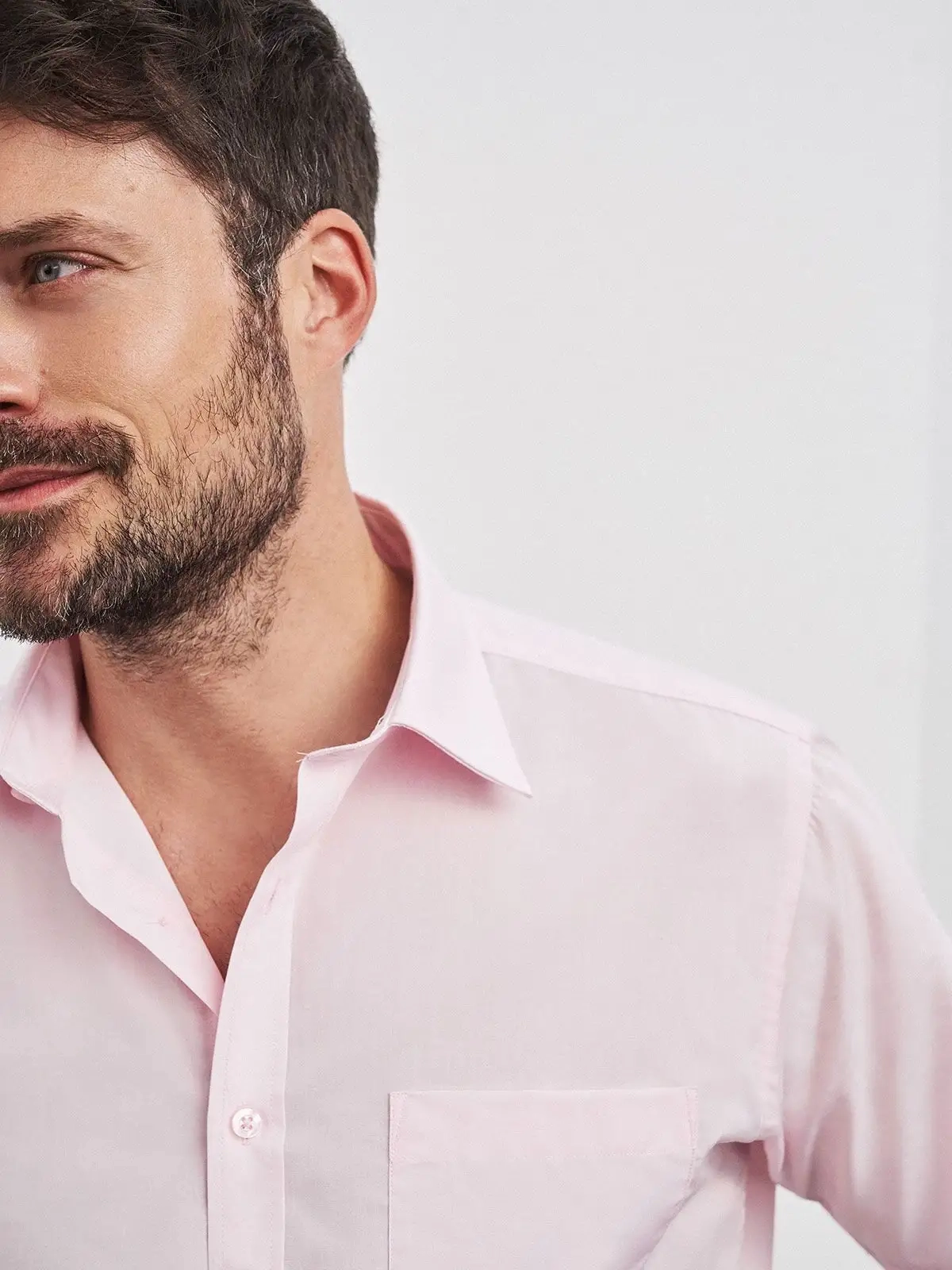 Immagine Men's Shirt Shortsleeve Poplin