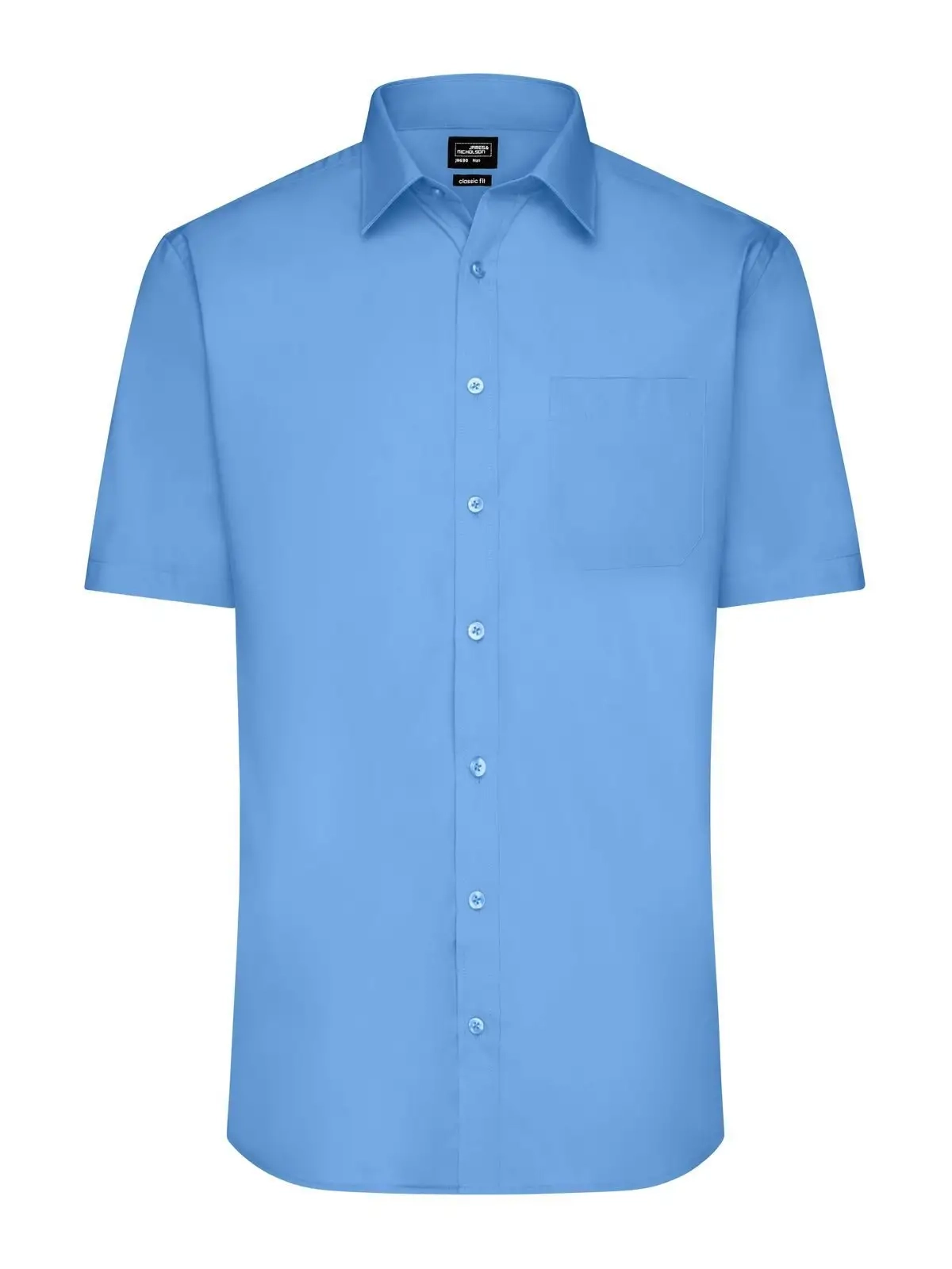 Immagine Men's Shirt Shortsleeve Poplin