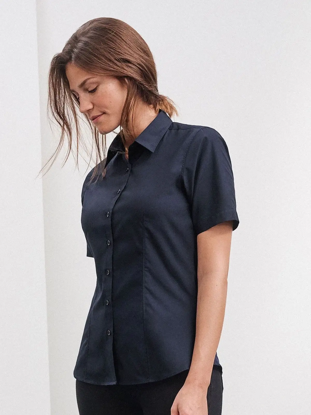 Immagine Ladies' Shirt Shortsleeve Poplin