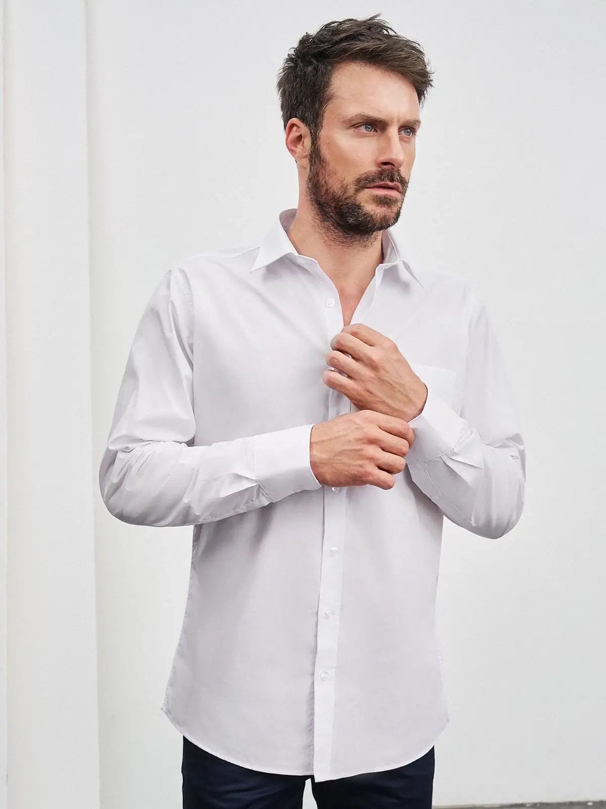 Immagine Men's Shirt Longsleeve Poplin