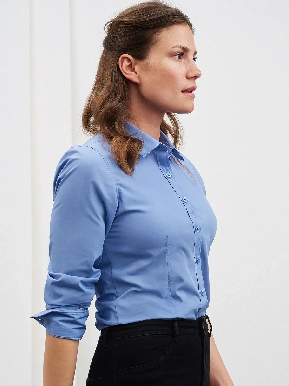 Immagine Ladies' Shirt Longsleeve Poplin