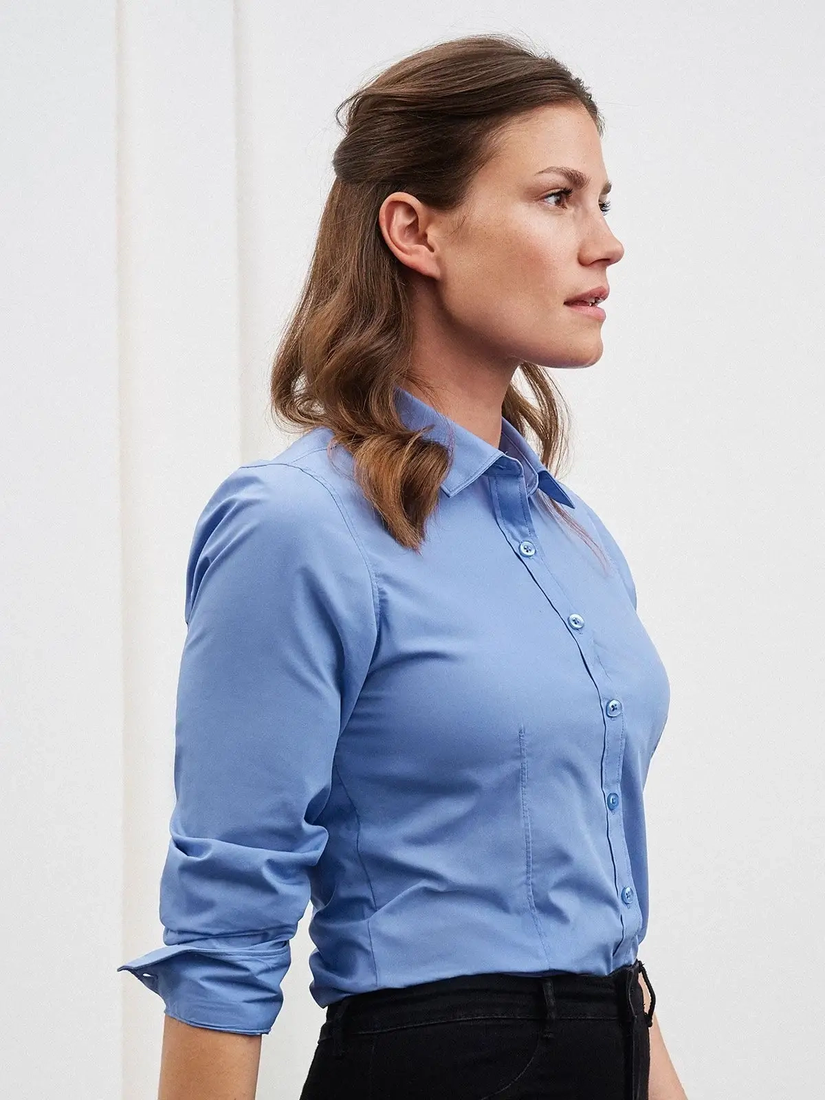 Immagine Ladies' Shirt Longsleeve Poplin