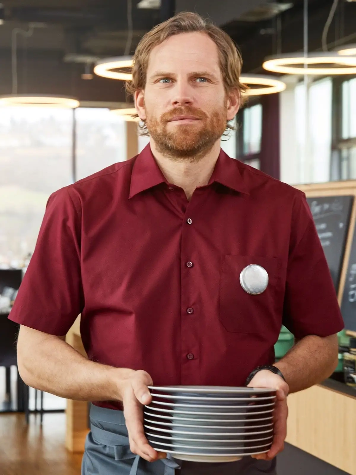 Immagine Men's Business Shirt Shortsleeve