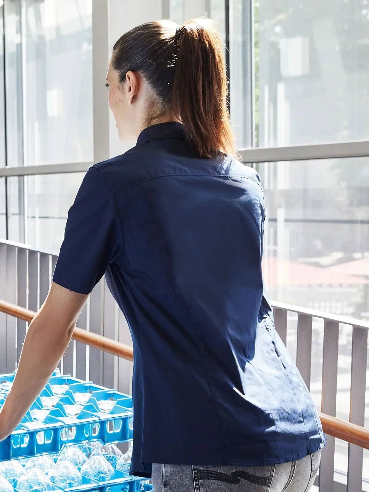 Immagine Ladies' Business Shirt Shortsleeve