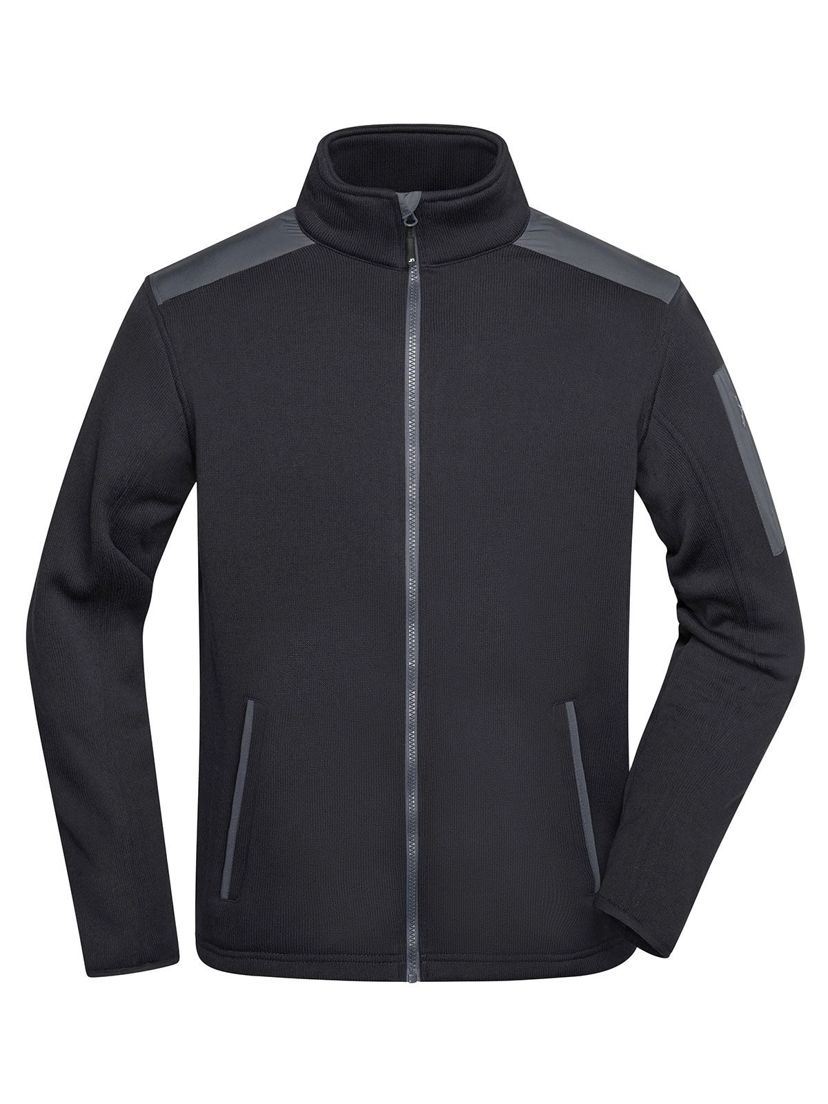 Immagine Men's Knitted Fleece Jacket