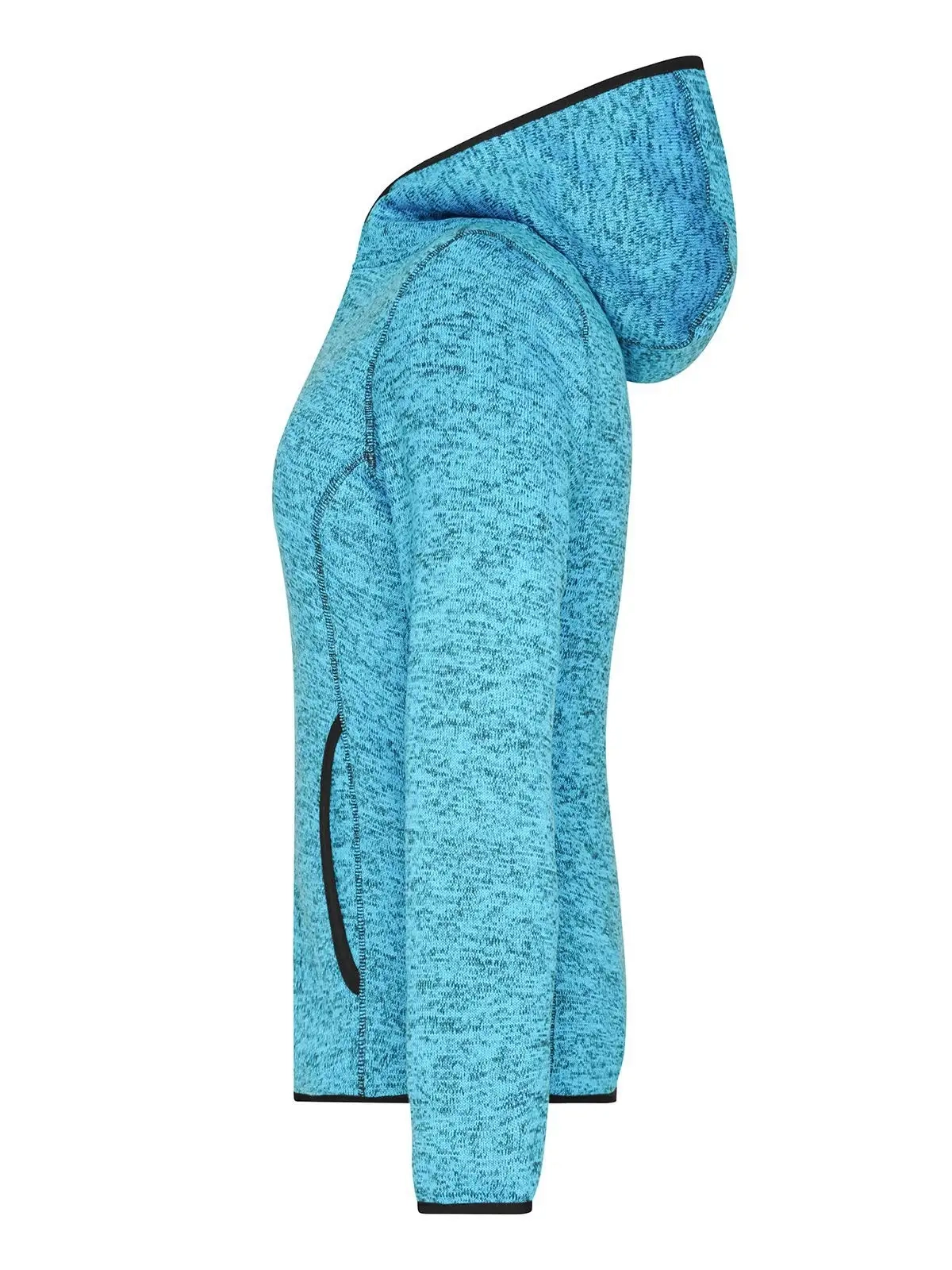 Immagine Ladies' Knitted Fleece Hoody