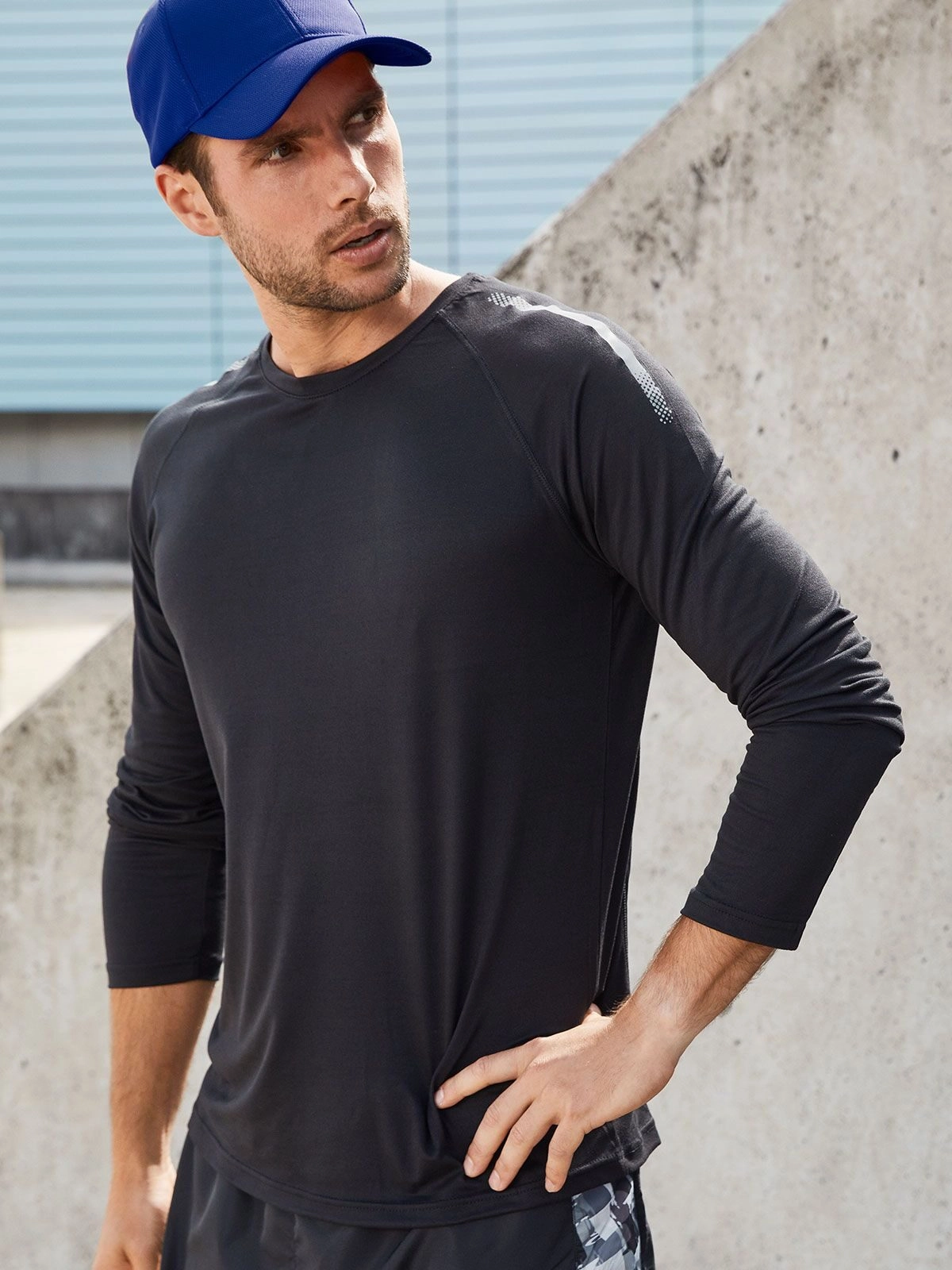 Immagine Men's Sports Shirt Long-Sleeved
