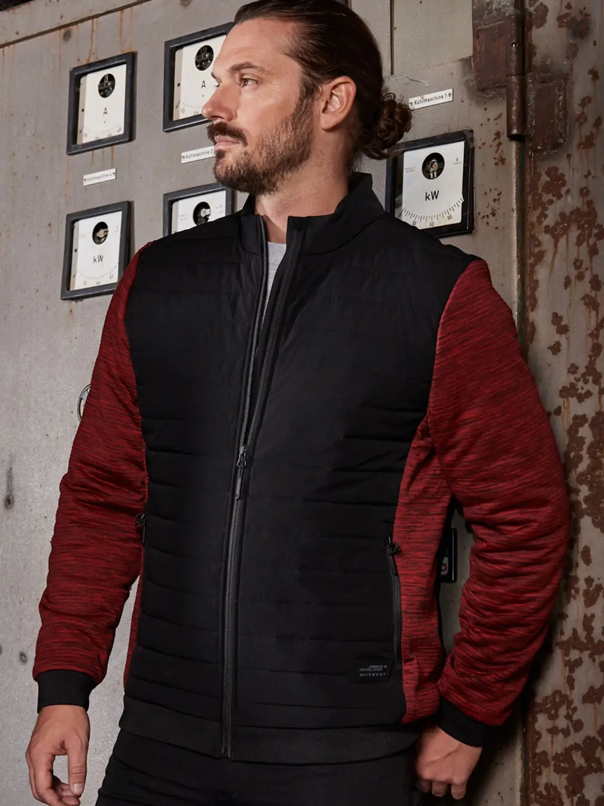 Immagine Men's Padded Hybrid Jacket