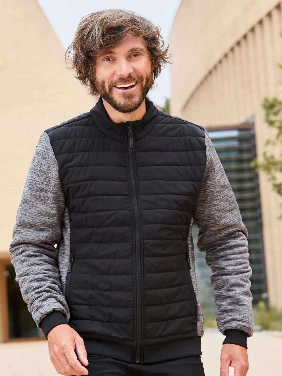 Immagine Men's Padded Hybrid Jacket