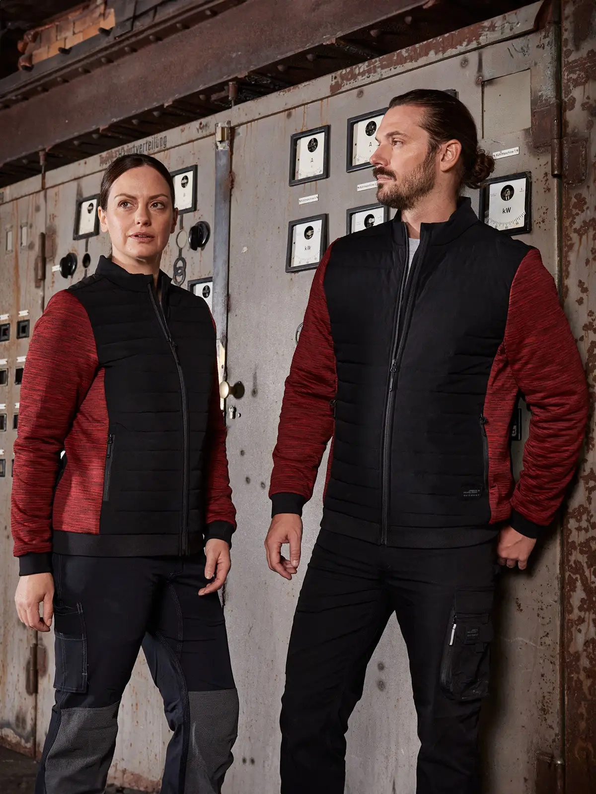 Immagine Ladies' Padded Hybrid Jacket