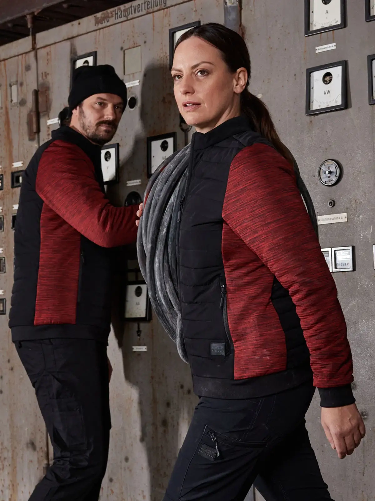 Immagine Ladies' Padded Hybrid Jacket