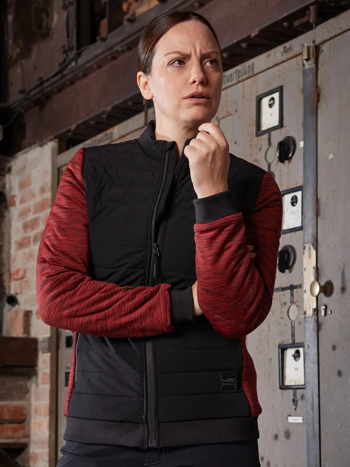 Immagine Ladies' Padded Hybrid Jacket