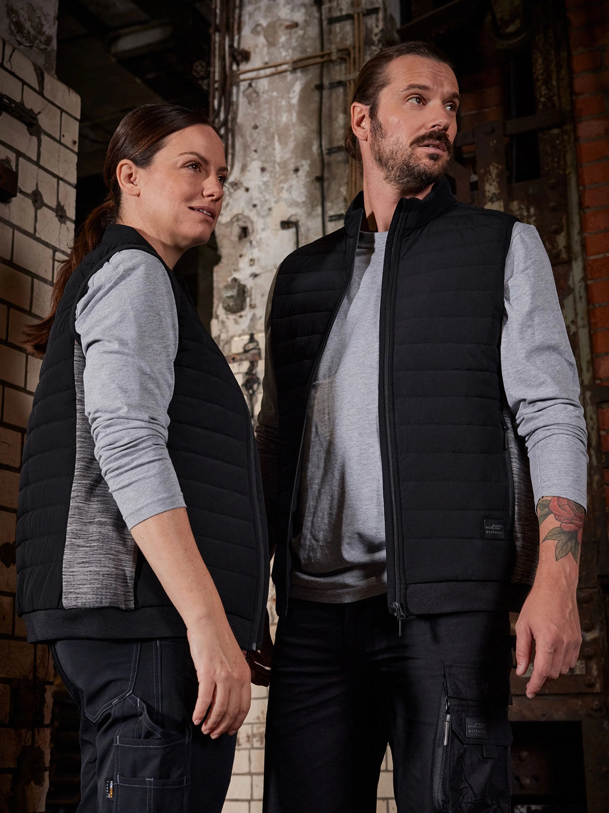 Immagine Men's Padded Hybrid Vest
