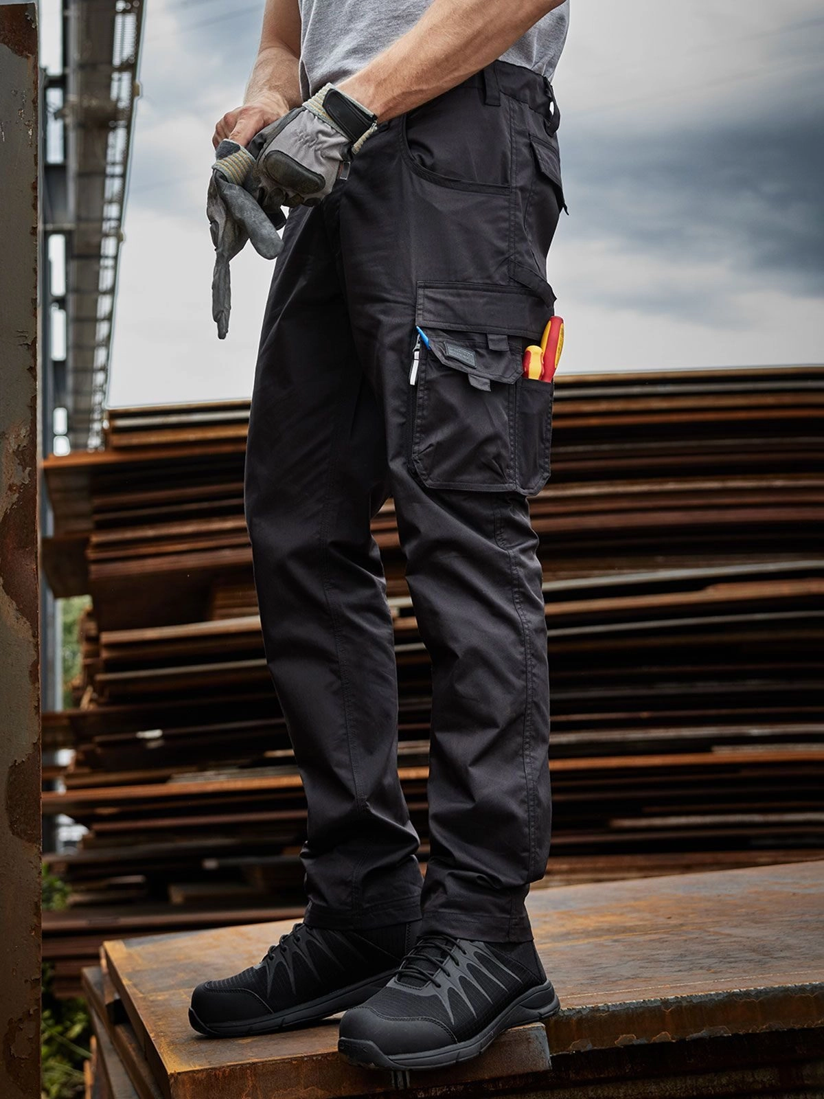 Immagine Workwear Pants Light Slim-Line