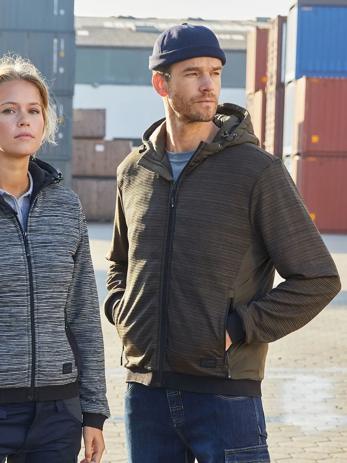 Immagine Men's Padded Hybrid Jacket