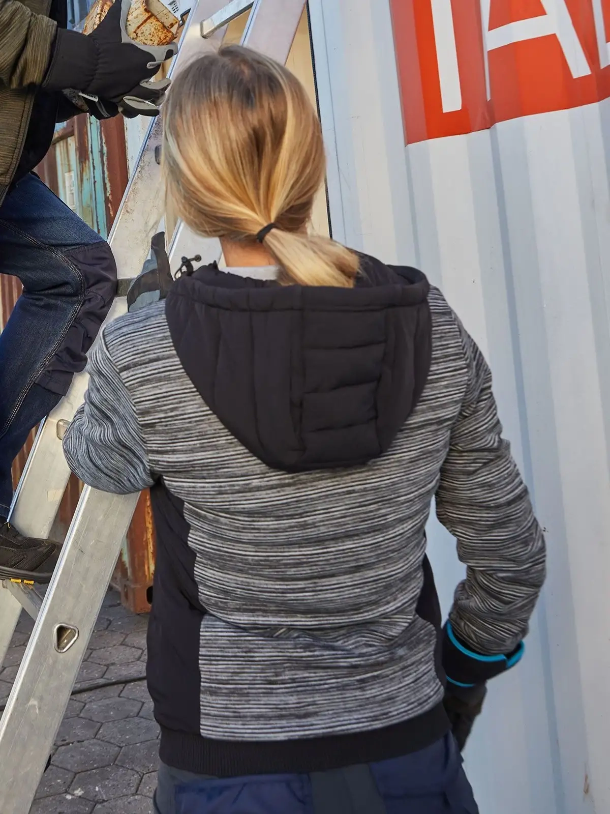 Immagine Ladies´ Padded Hybrid Jacket