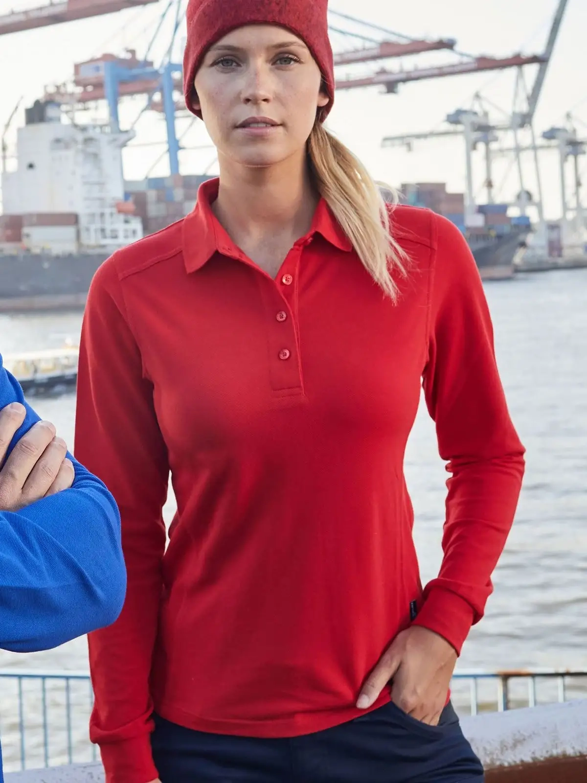 Immagine Ladies' Workwear-Longsleeve Polo