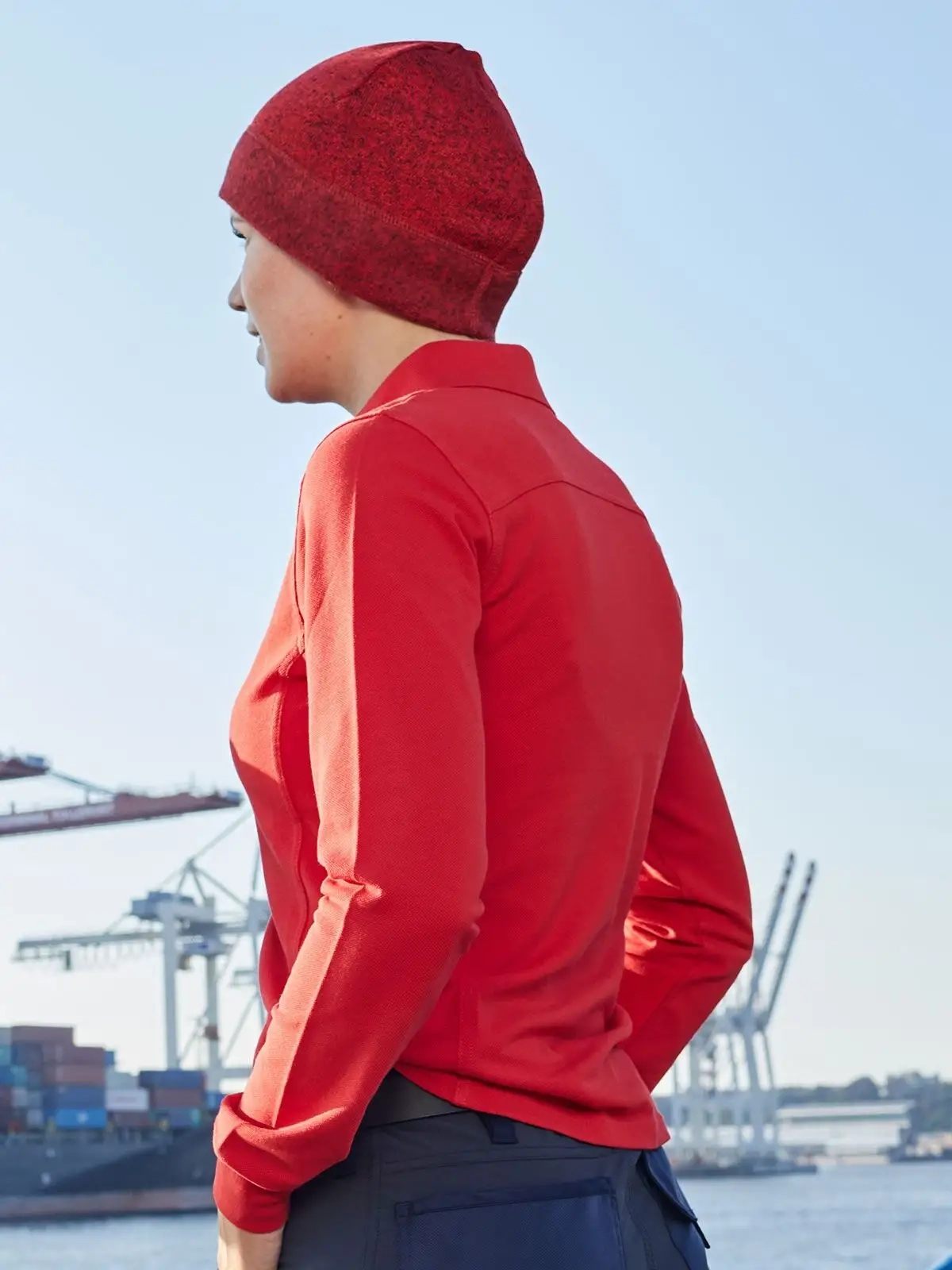 Immagine Ladies' Workwear-Longsleeve Polo