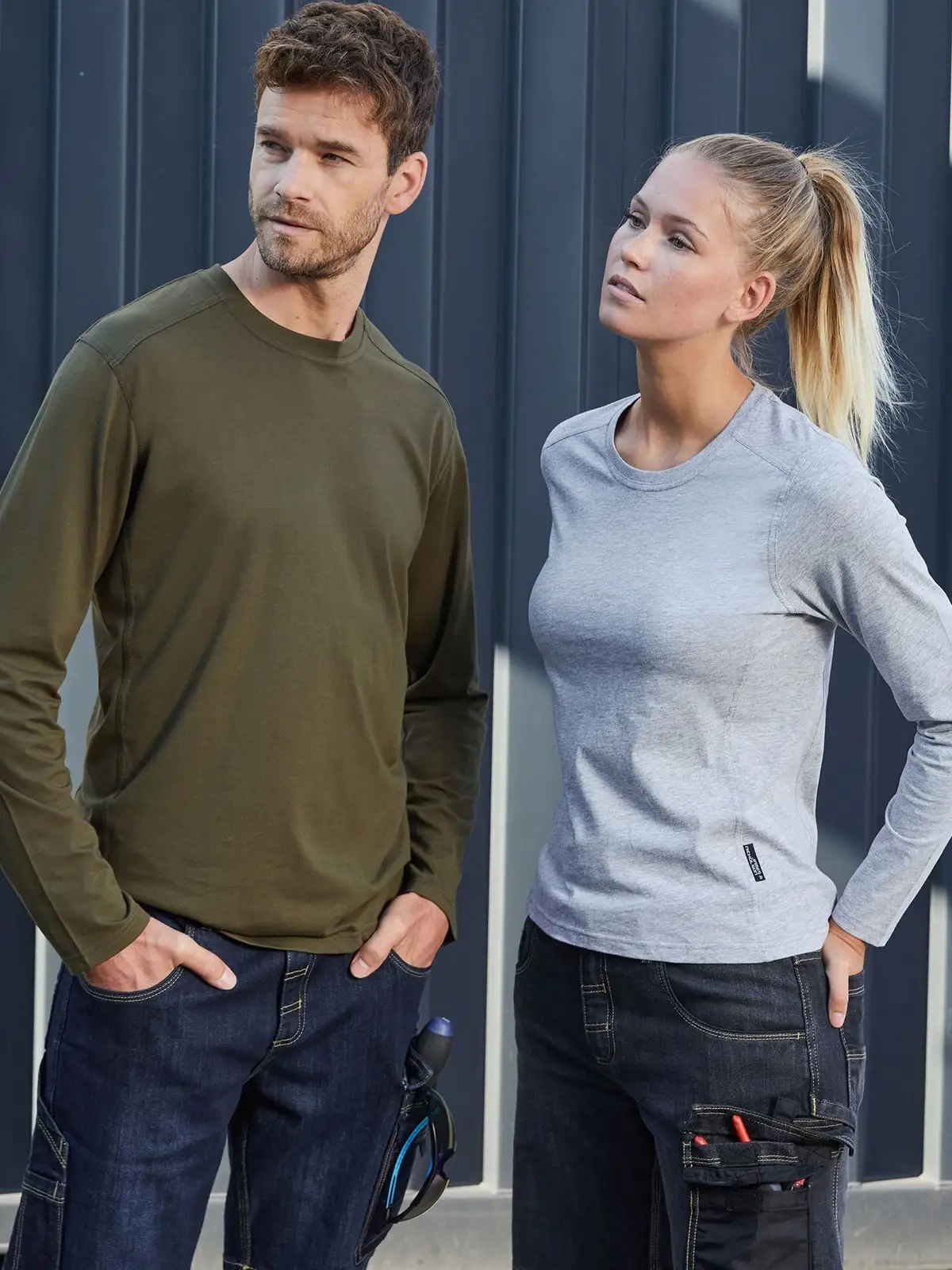 Immagine Men's Workwear-Longsleeve-T