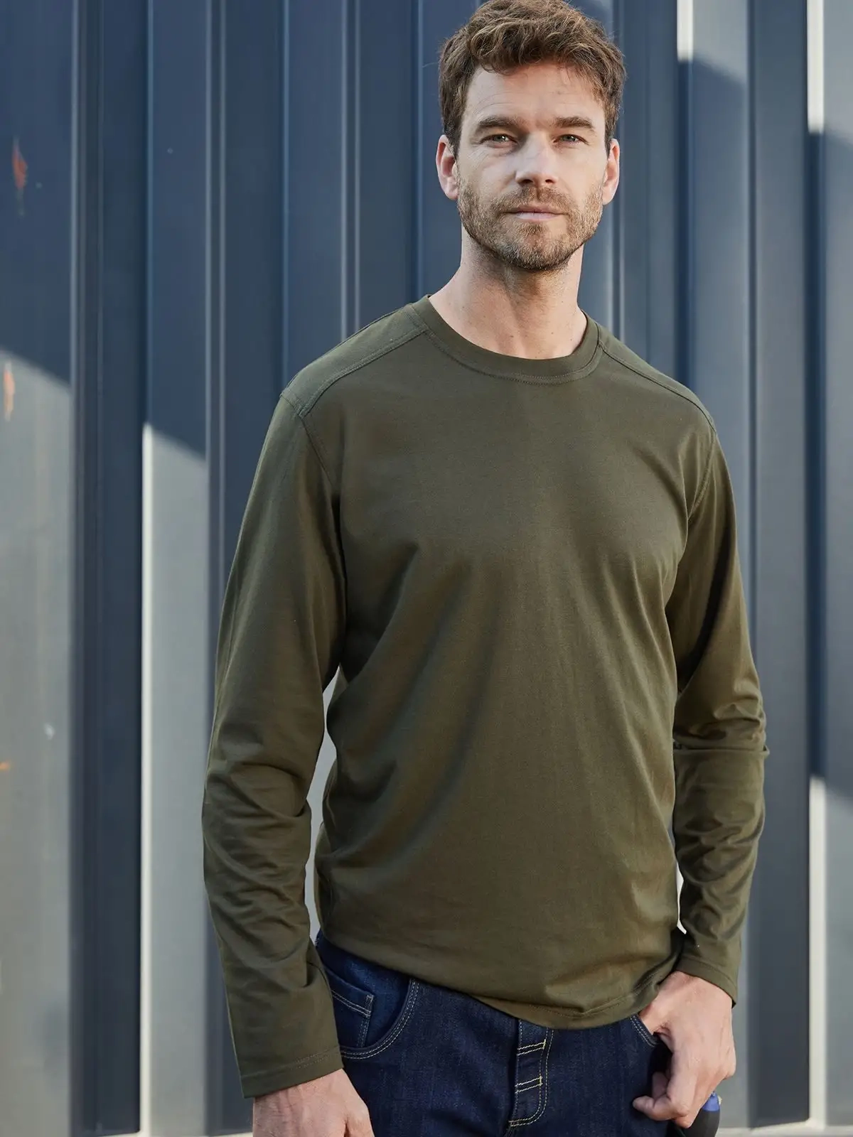 Immagine Men's Workwear-Longsleeve-T