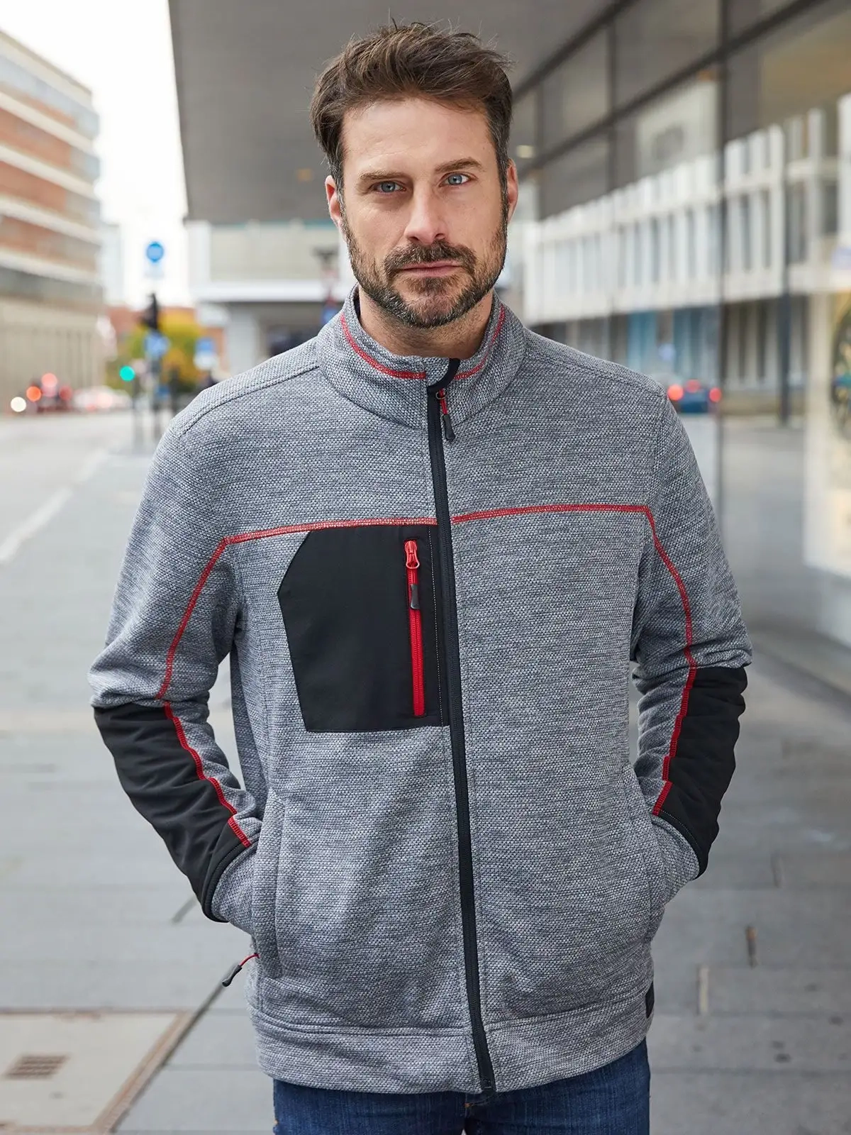 Immagine Men's Structure Fleece Jacket