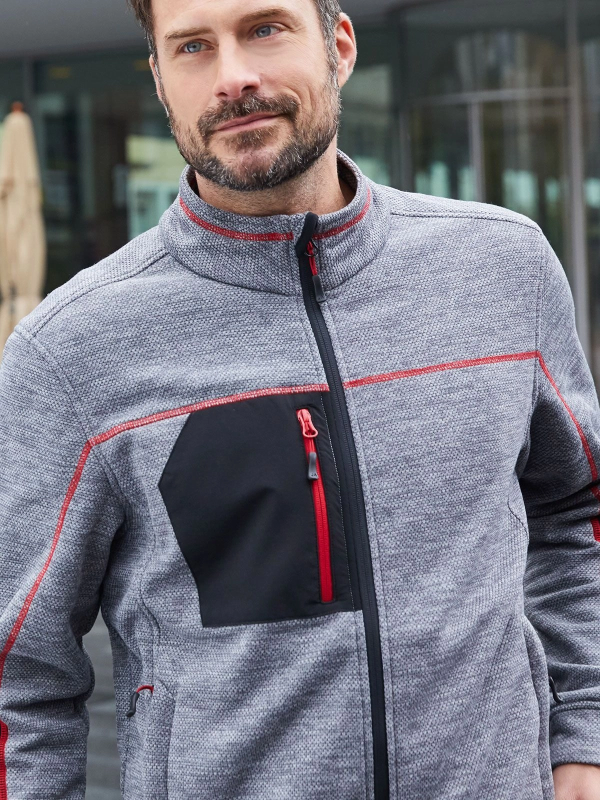 Immagine Men's Structure Fleece Jacket