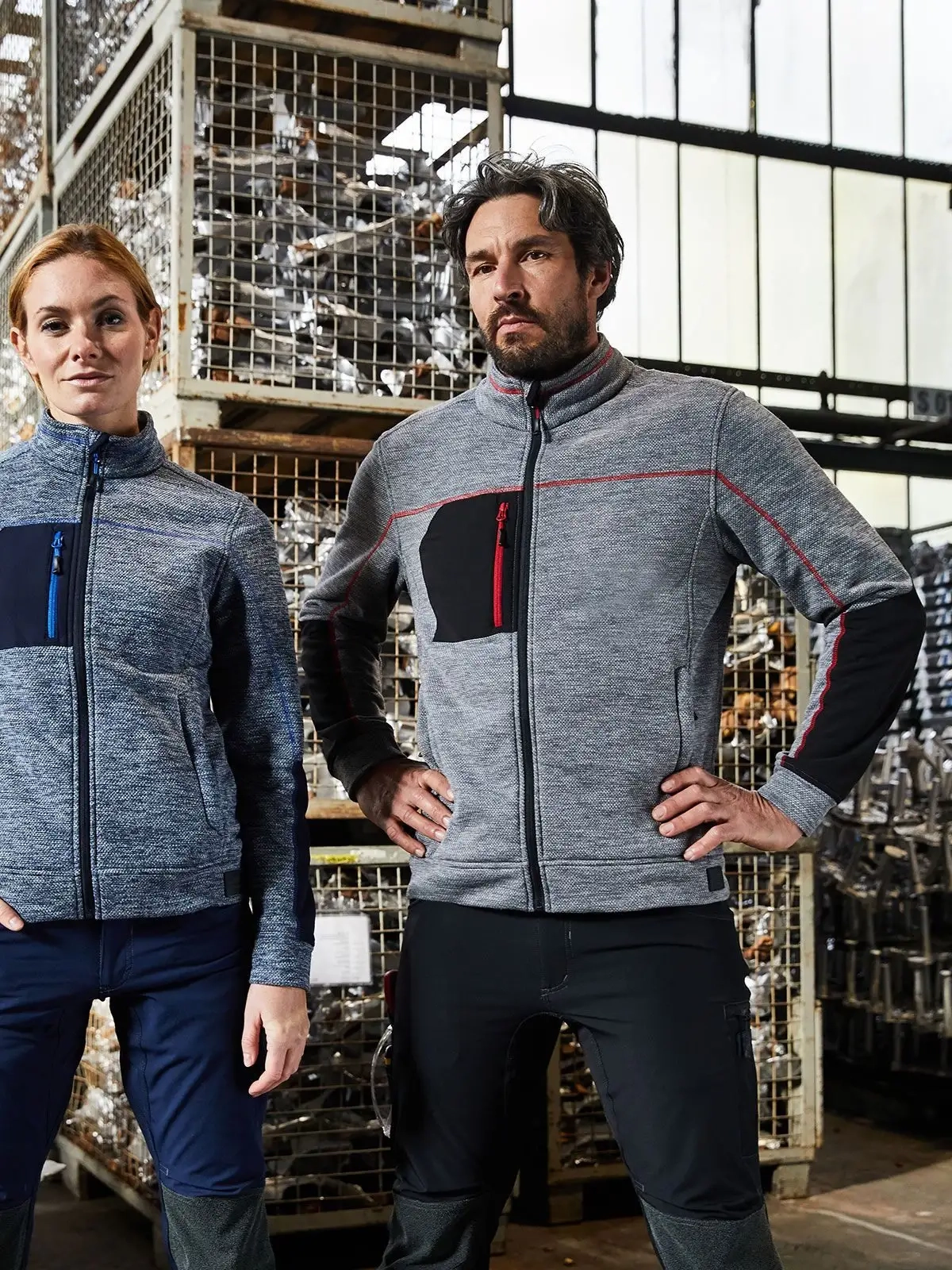 Immagine Men's Structure Fleece Jacket