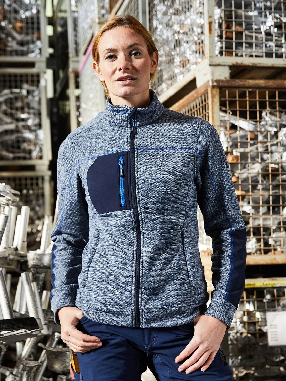 Immagine Ladies' Structure Fleece Jacket