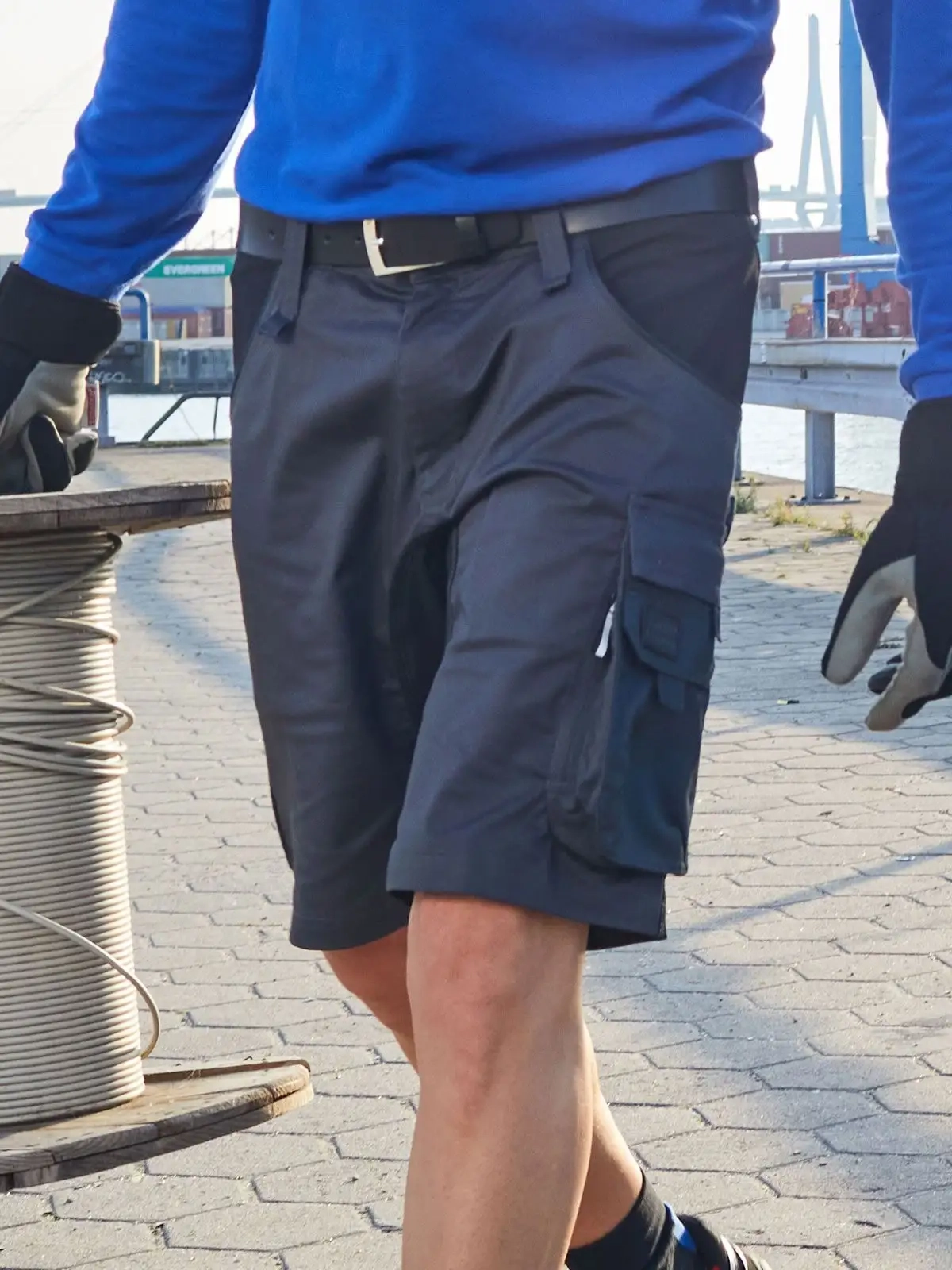 Immagine Workwear Stretch Bermuda-Slim Line