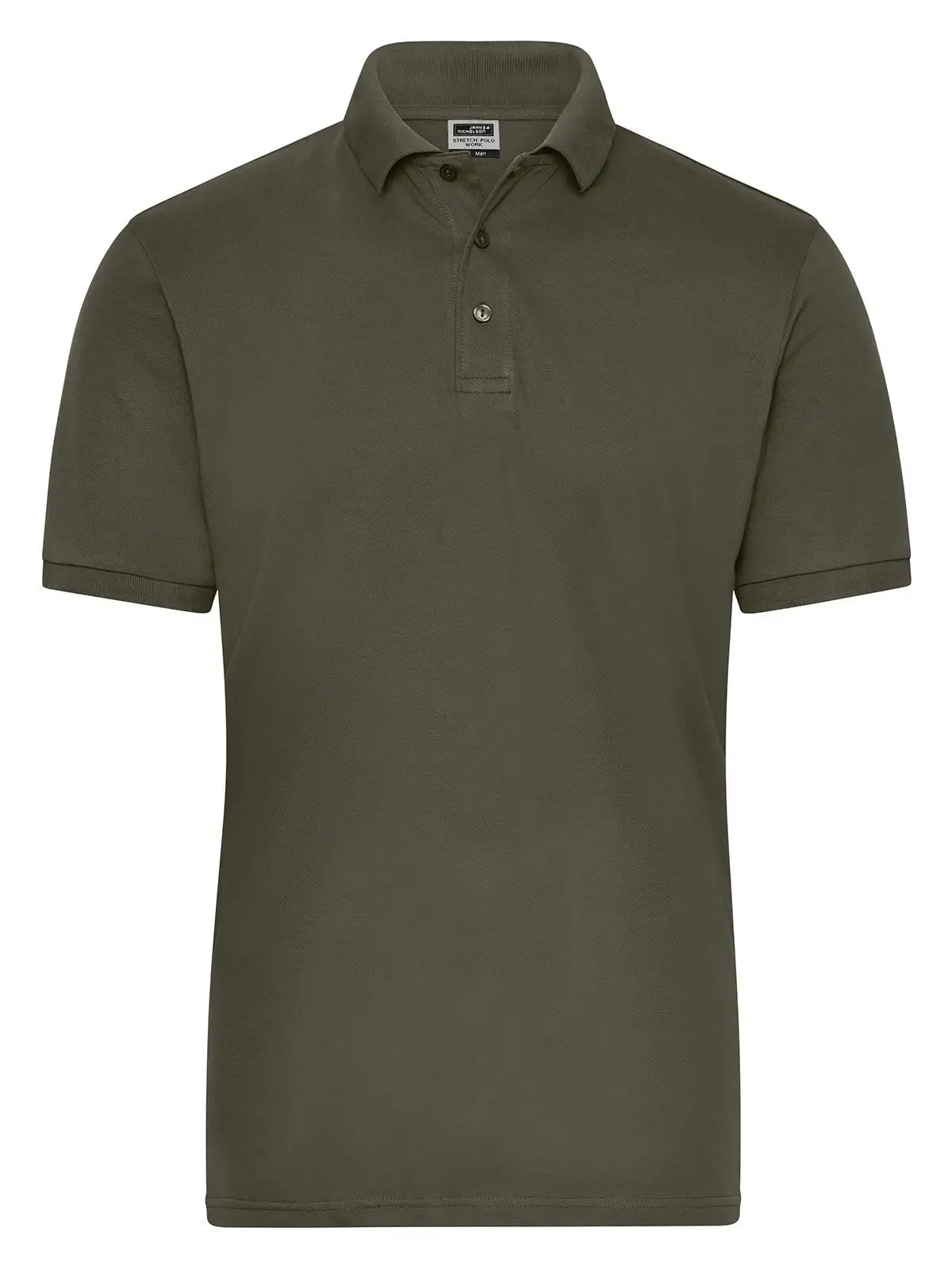 Immagine Men's Bio Stretch-Polo Work - Solid