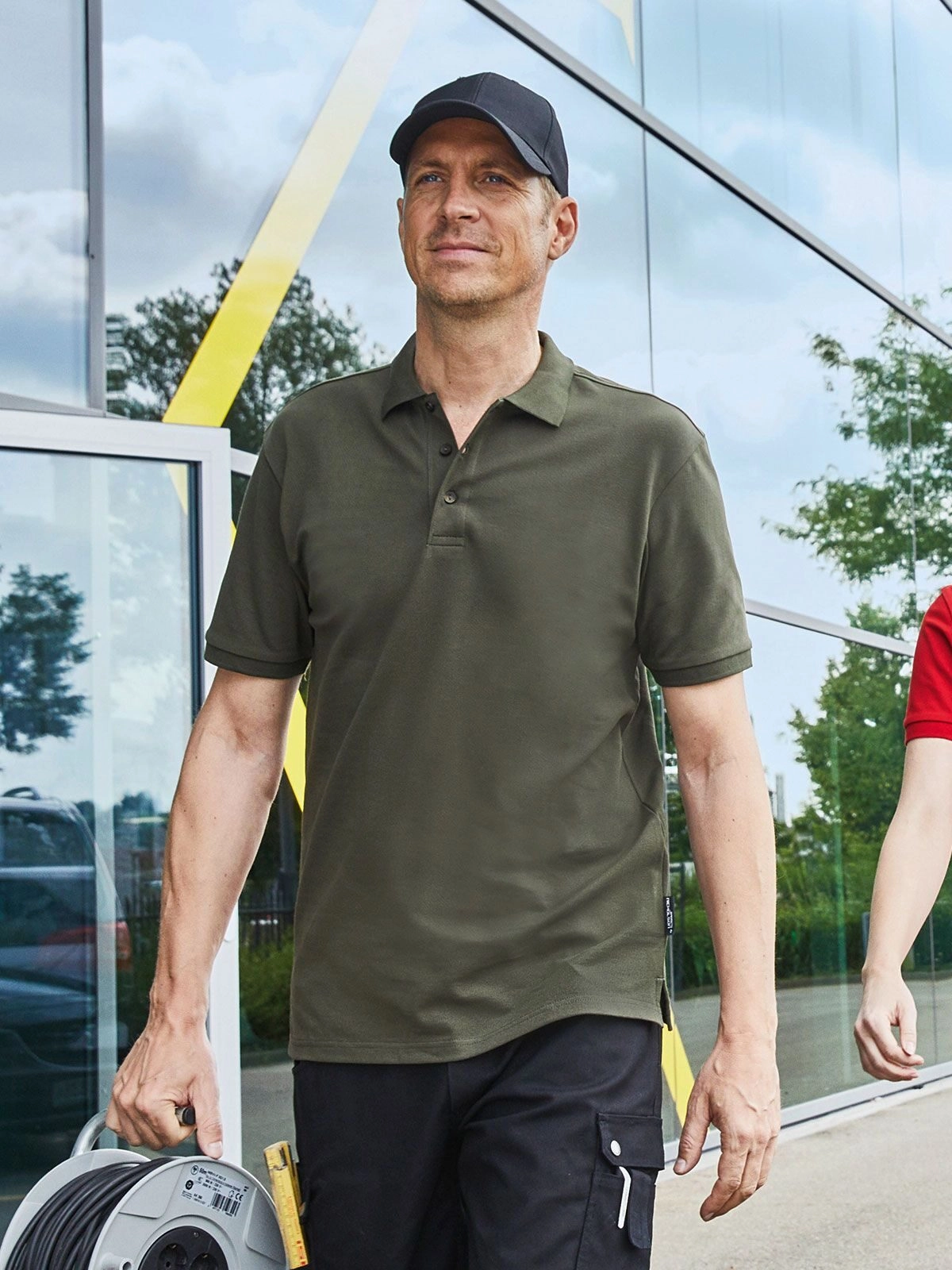 Immagine Men's Bio Stretch-Polo Work - Solid