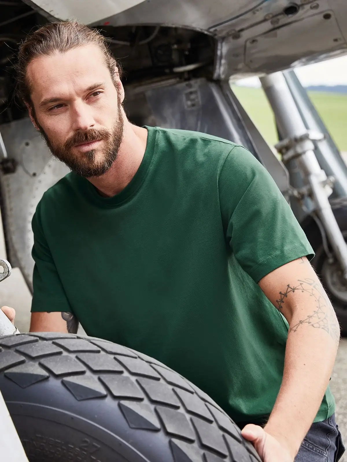 Immagine Men's Bio Stretch-T Work - Solid