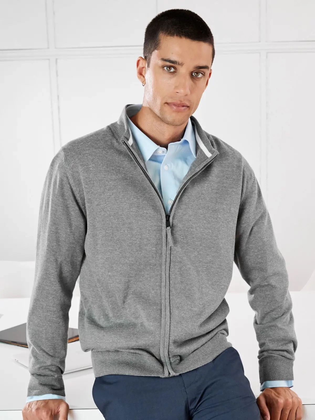 Immagine Men's Zip Cardigan