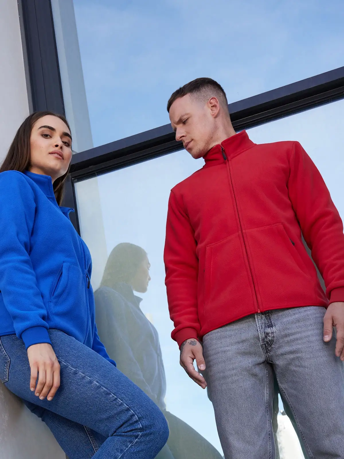 Immagine Men's Bonded Fleece Jacket